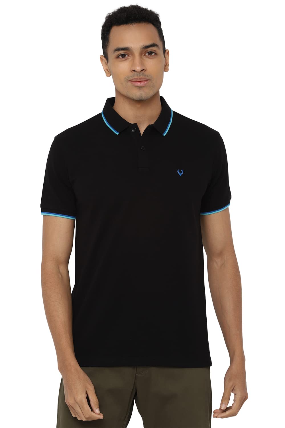 Allen Solly Men’s Cotton Regular Fit Polo T-Shirt