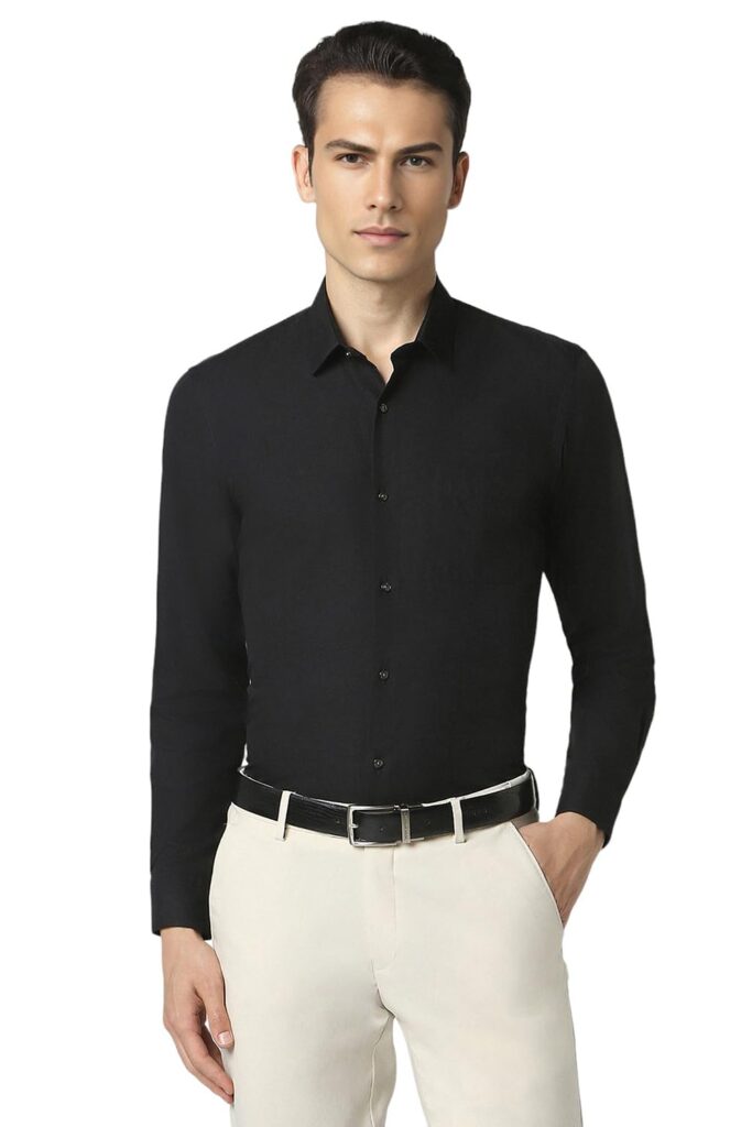 Peter England Men’s Cotton Slim Fit Shirt Peter England Men’s Cotton Slim Fit Shirt