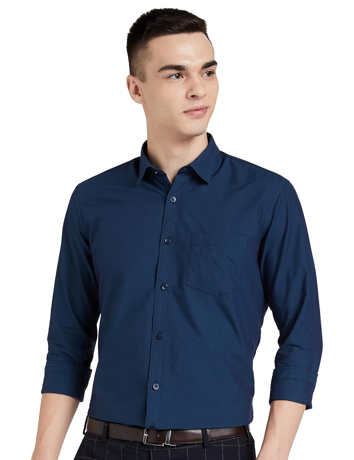 Amazon Brand – Symbol Men’s Cotton Slim Fit Shirt
