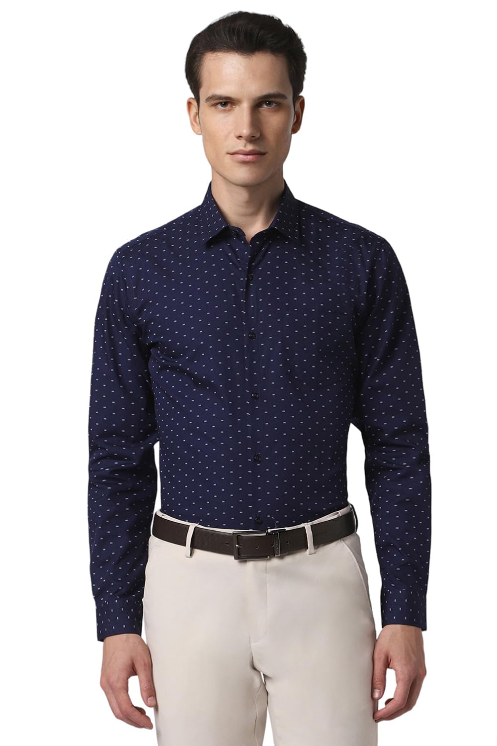 Peter England Men’s Cotton Slim Fit Shirt