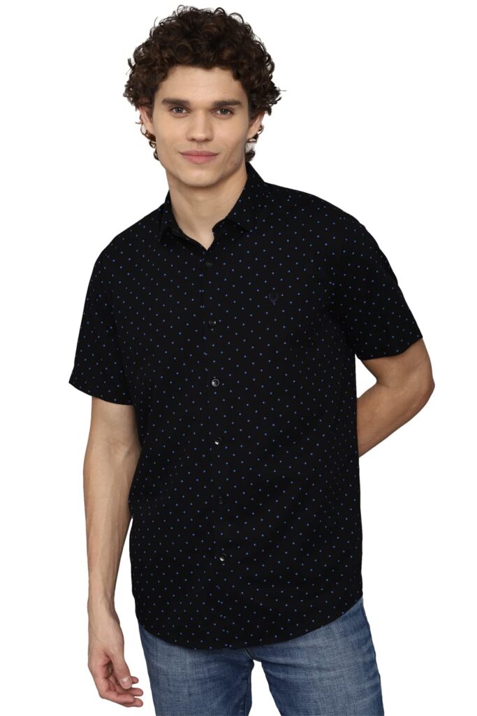 Allen Solly Men’s 100% Cotton Regular Fit Shirt