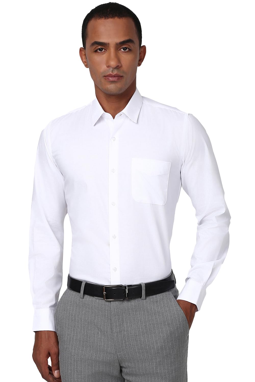 Peter England Men’s Solid Slim Fit Shirt