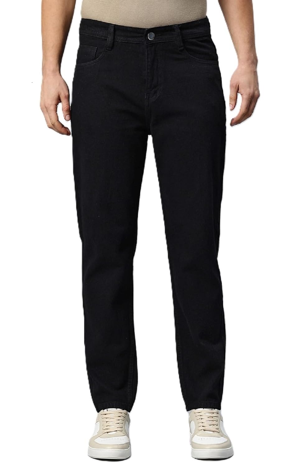 ADBUCKS Men’s Mid Rise Straight Fit Jeans || Stylish Cotton Regular Fit Denim Straight Fit Jeans