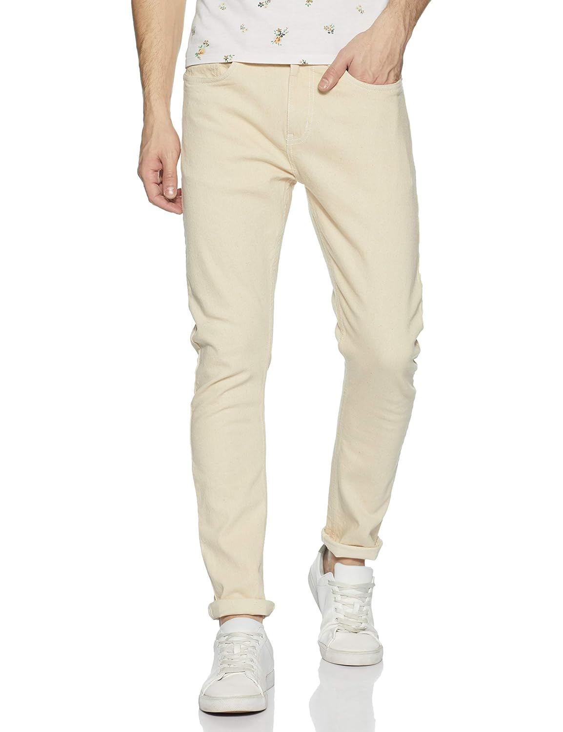 Amazon Brand – Symbol Men’s Stretch Fit Mid Rise Jeans