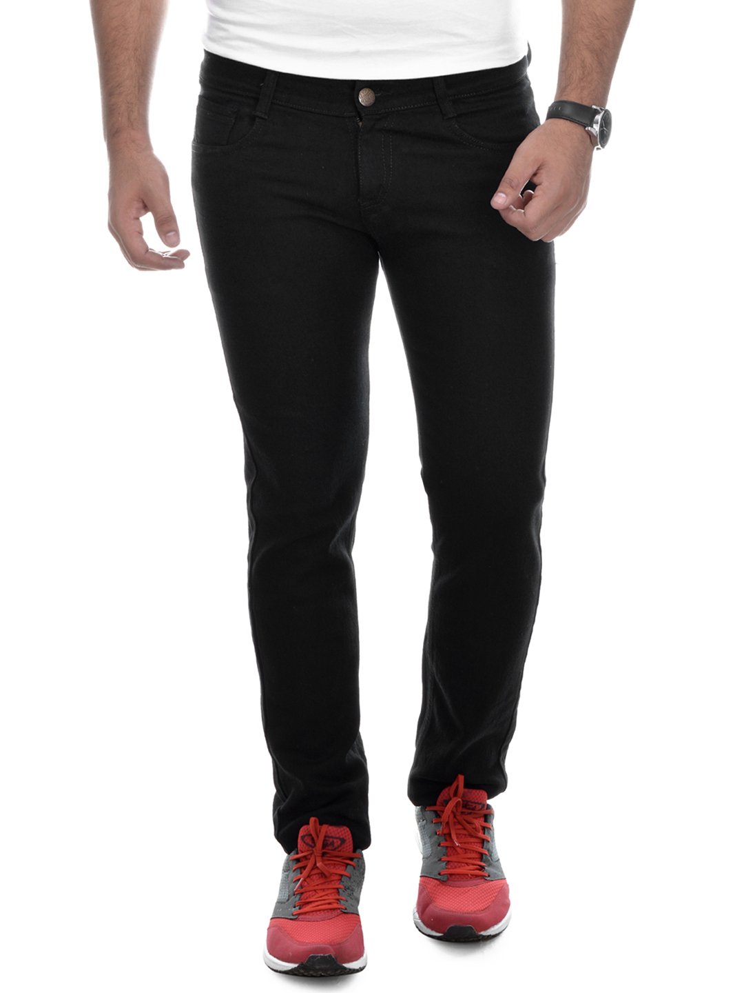 Ben Martin Men’s Regular Fit Mid Rise Jeans