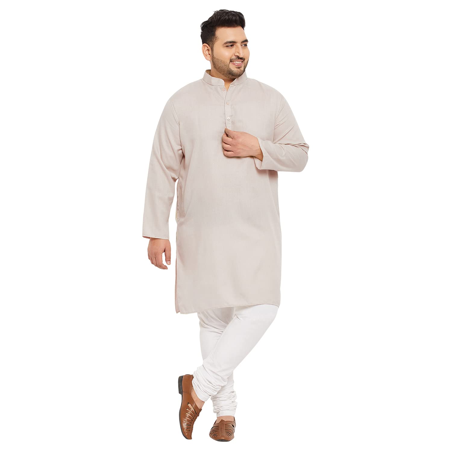 Bigbanana Plus Size Men’s Regular Fit Kurta