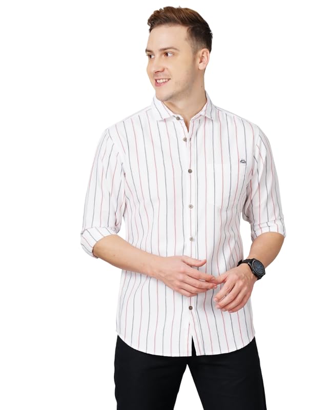 British Club Men Gingham Checked Slim Fit Shirt | Stylish Casual Shirt for Office Lightweight Slim Shirt | Tailored Gingham Shirt for Men’s |