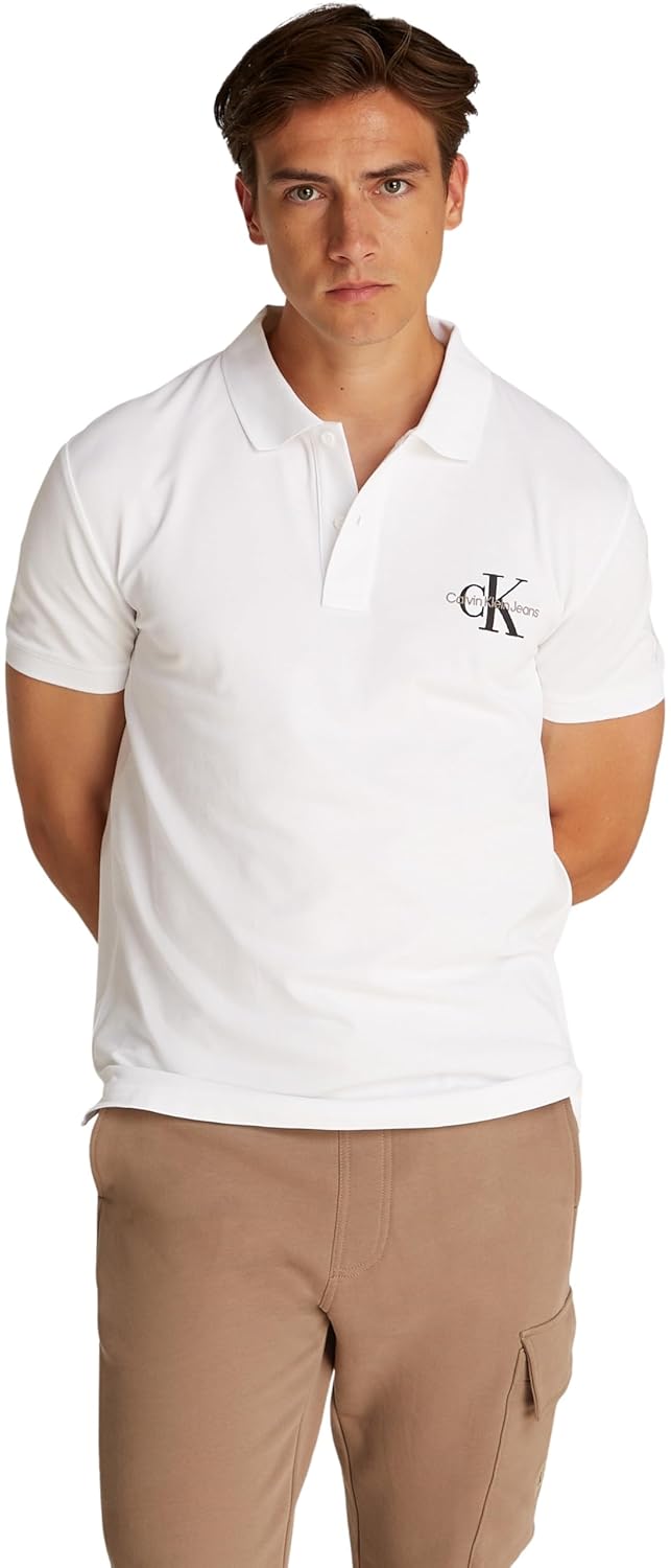 Calvin Klein Jeans Men’s Modern Regular Polo Shirt Calvin Klein Jeans Men’s Modern Regular Polo Shirt