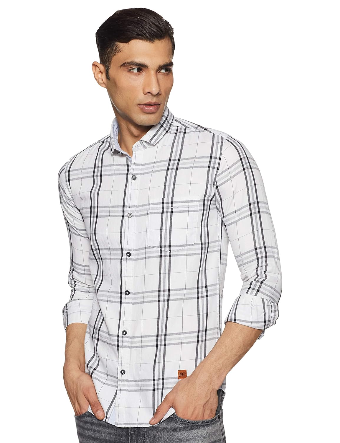 Campus Sutra Men’s Checks Casual Shirt Campus Sutra Men’s Checks Casual Shirt