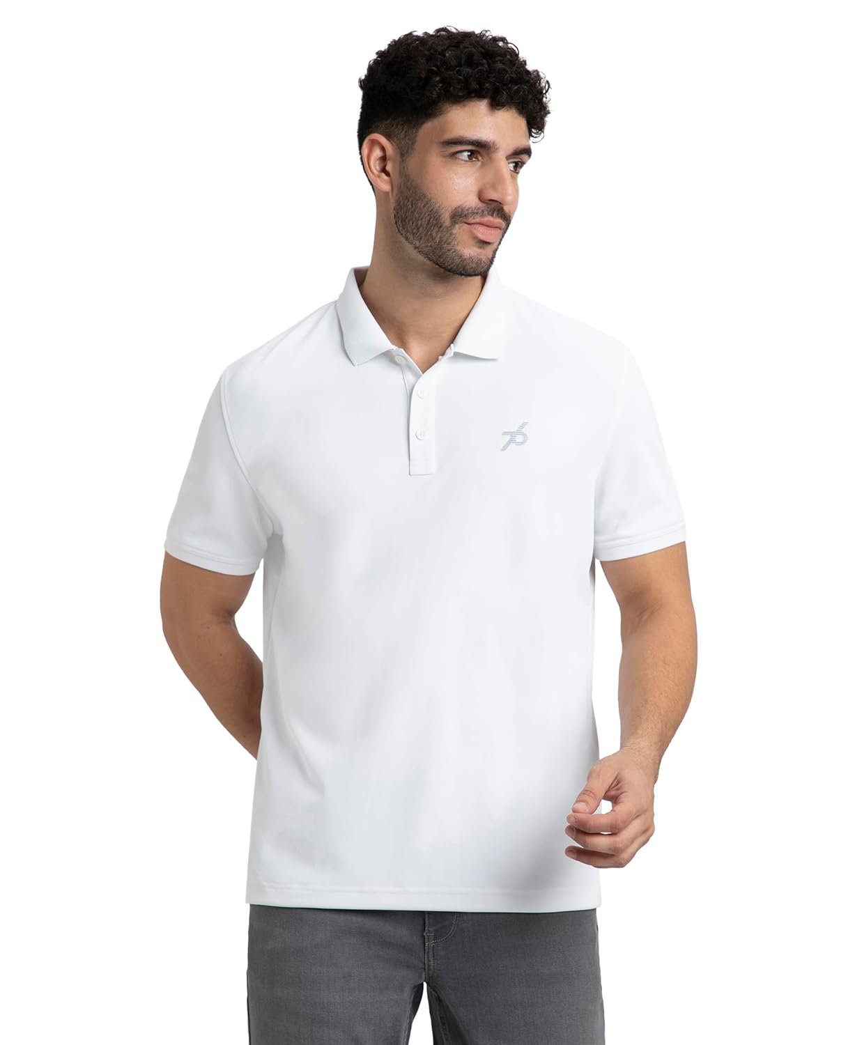 Jockey AM38 Men’s Microfiber Fabric Solid Half Sleeve Polo T-Shirt with StayDry & StayFresh Technology