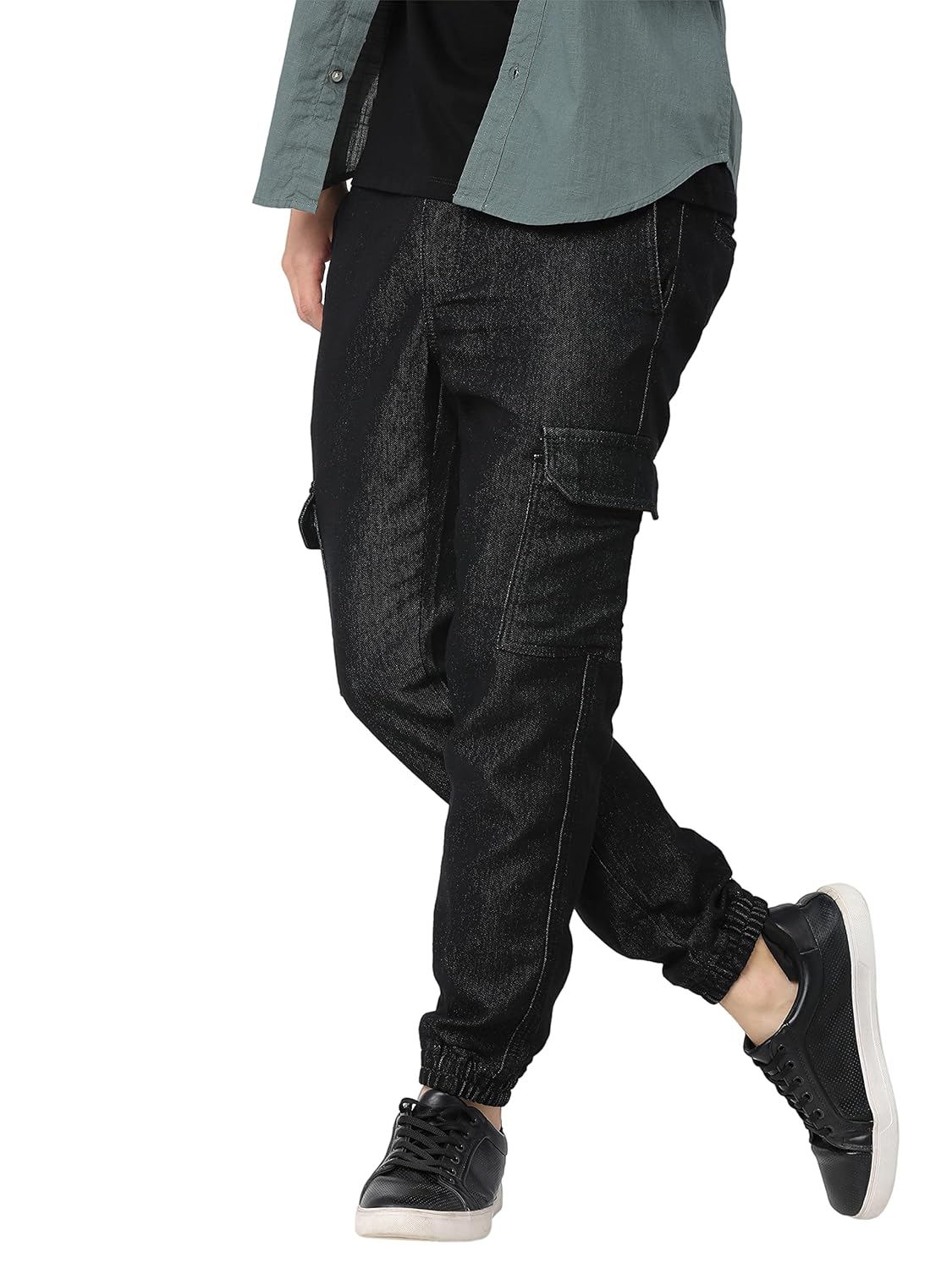 KETCH Men’s Regular Fit Mid Rise Jeans