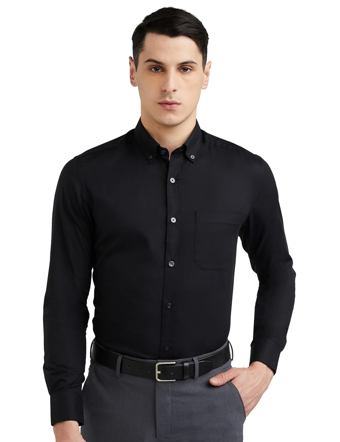 Louis Philippe Men’s Cotton Regular Fit Shirt