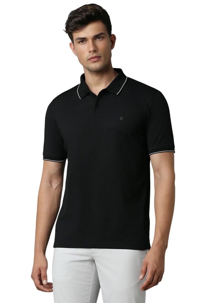 Louis Philippe Men’s Cotton Regular Fit T-Shirt