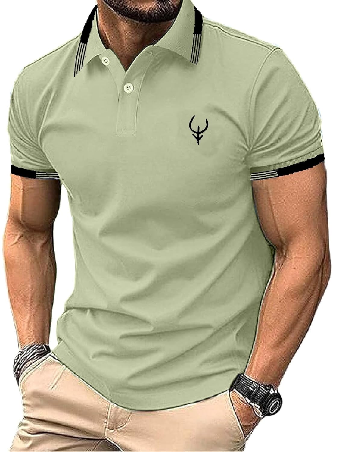 Lymio Men T-Shirt || T-Shirt for Men || Polo T Shirt || T-Shirt (Polo 40 to 43)