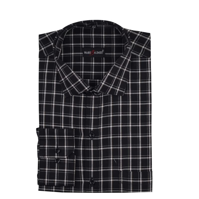 MARK & ALBERT Men’s Cotton Formal Shirt