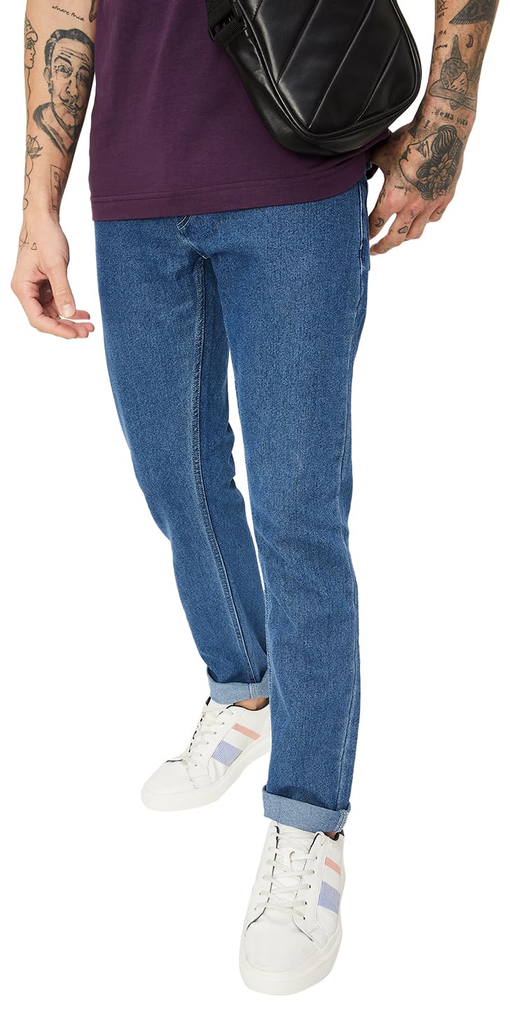 Max Men’s Regular Fit Mid Rise Jeans
