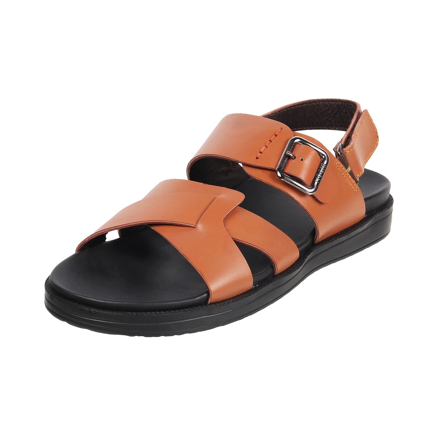 Mochi Men’s Faux Leather Stylish Sandals