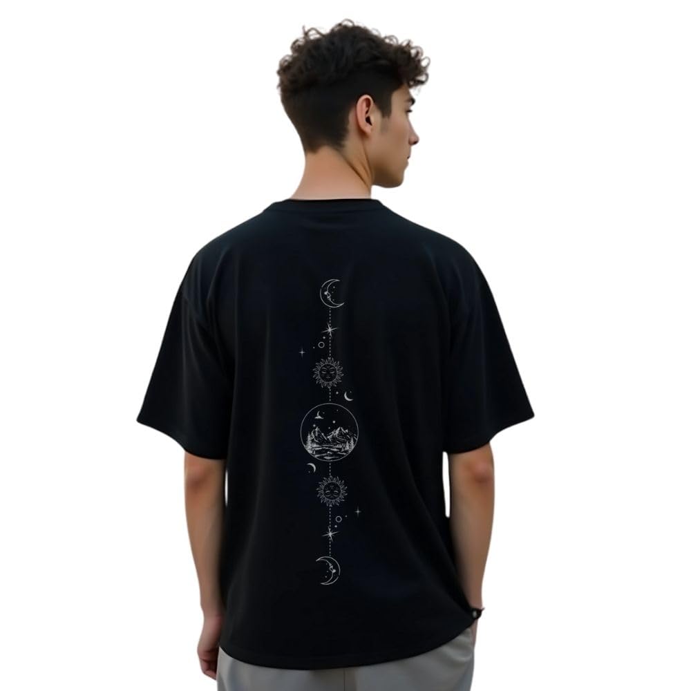 NOBERO Men’s Cotton Oversized Fit T-Shirt