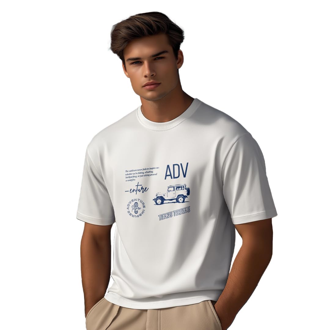 NOBERO Men’s Cotton Regular Fit T-Shirt