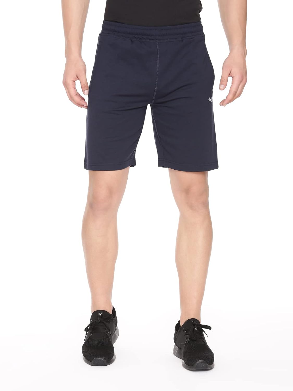 Pepe Jeans Men’s Cotton Boxer Shorts Regular Fit Solid Shorts (Pack of 1)