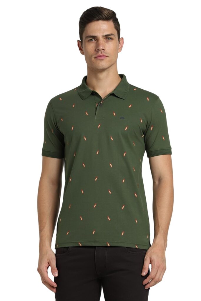 Peter England Men’s Cotton Regular Fit Jersey
