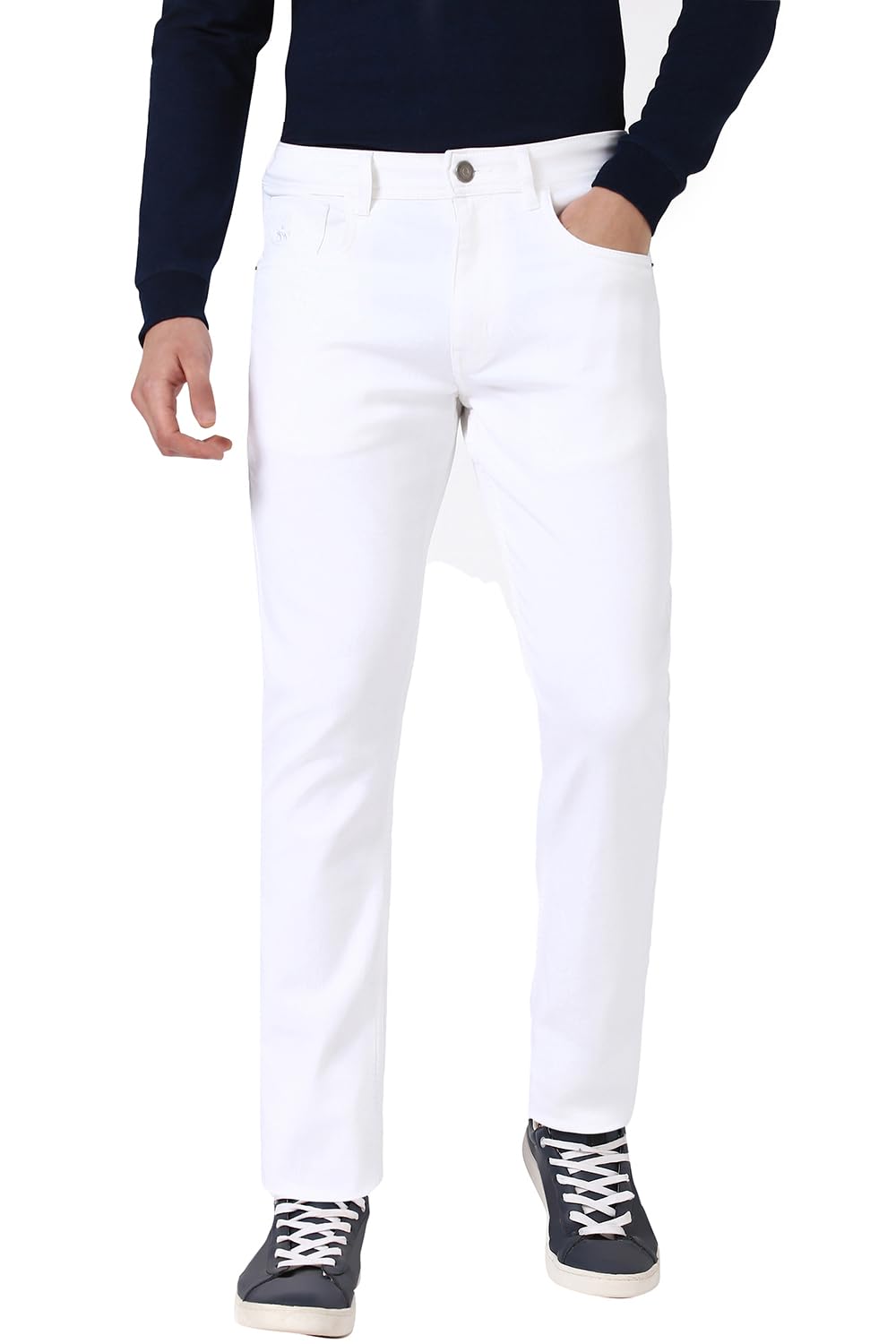 Peter England Men’s Mid Rise Regular Jeans Peter England Men’s Mid Rise Regular Jeans