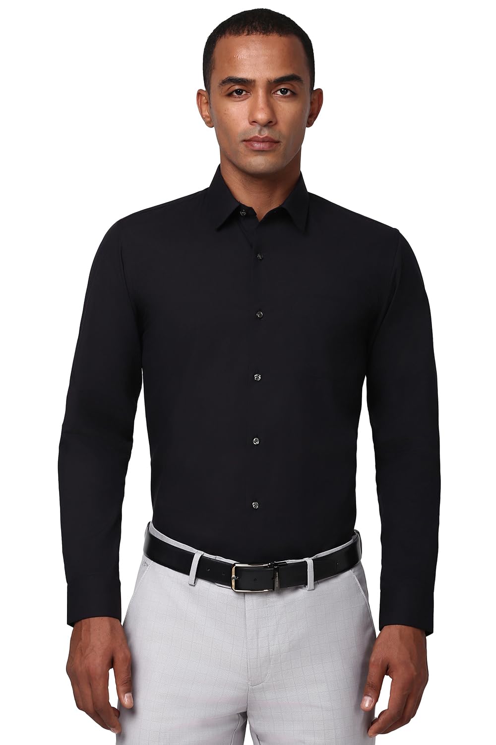 Peter England Men’s Solid Slim Fit Shirt