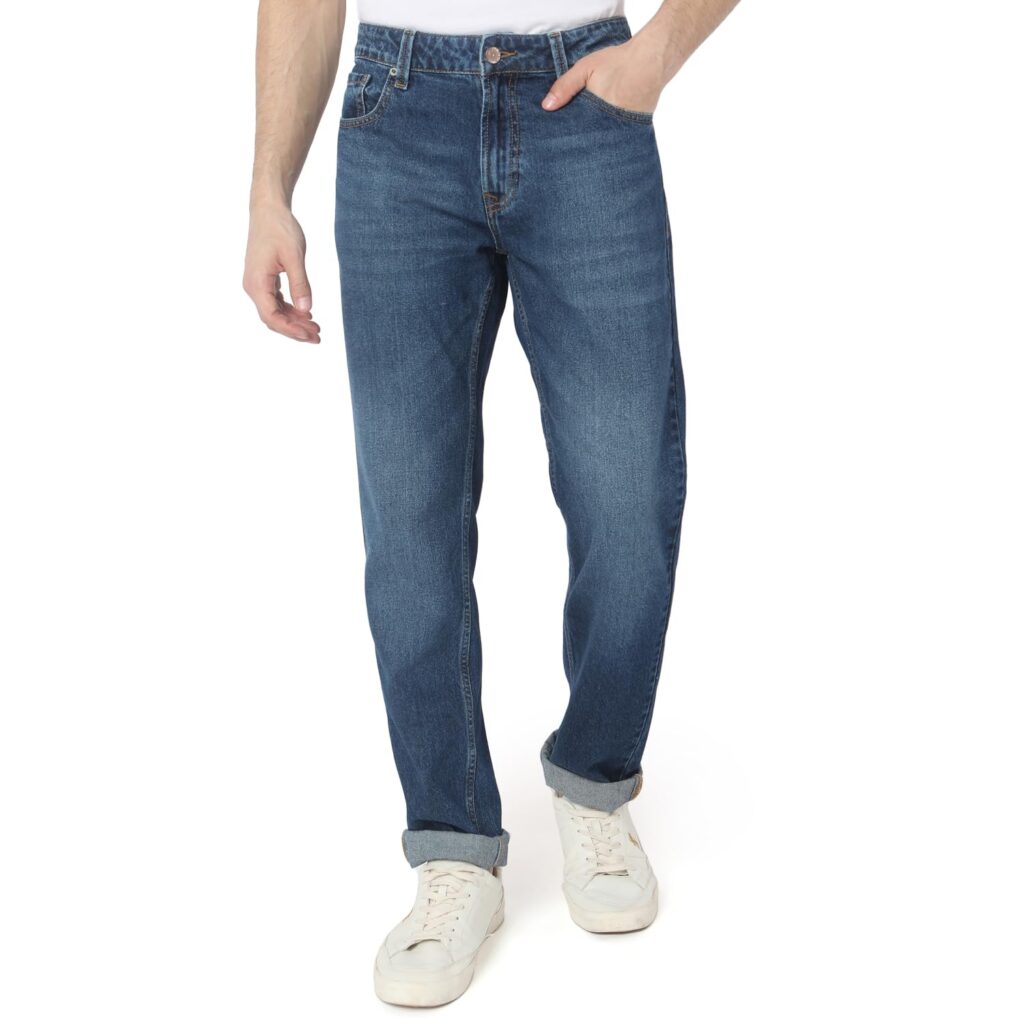 Spykar Men Mid Rise Comfort Fit Mid-Rise Casual Jeans Spykar Men Mid Rise Comfort Fit Mid-Rise Casual Jeans