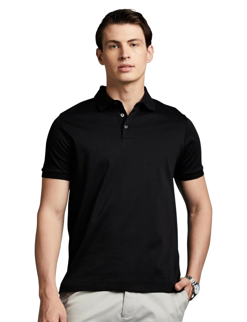Symbol Premium Men’s Solid Super Soft Classic Polo T-Shirt: Regular Fit