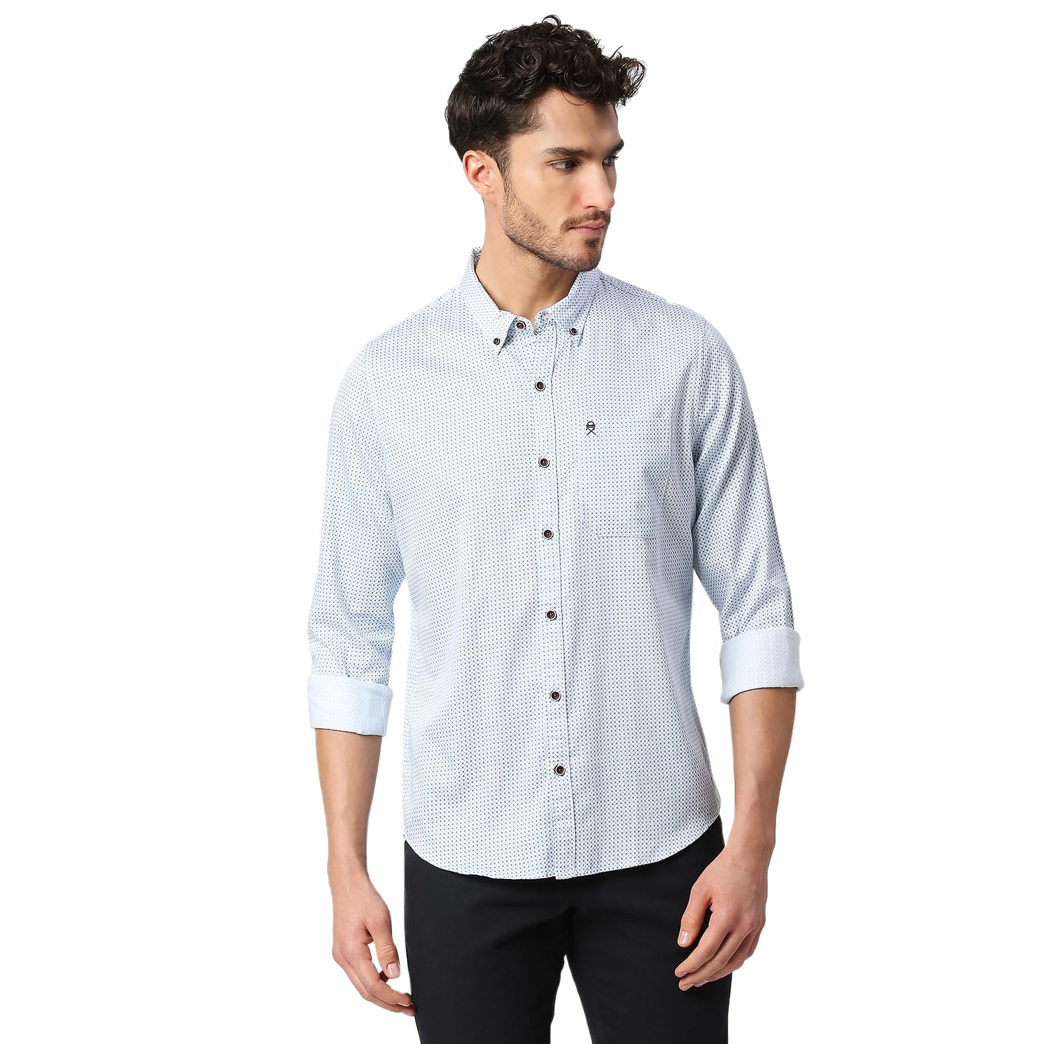 Thomas Scott Men’s | Printed | Full Sleeve | Slim Fit | 100% Cotton | Single Pocket | Spread Collar | Casual Shirt (Available in Plus Size) Thomas Scott Men’s | Printed | Full Sleeve | Slim Fit | 100% Cotton | Single Pocket | Spread Collar | Casual Shirt (Available in Plus Size)