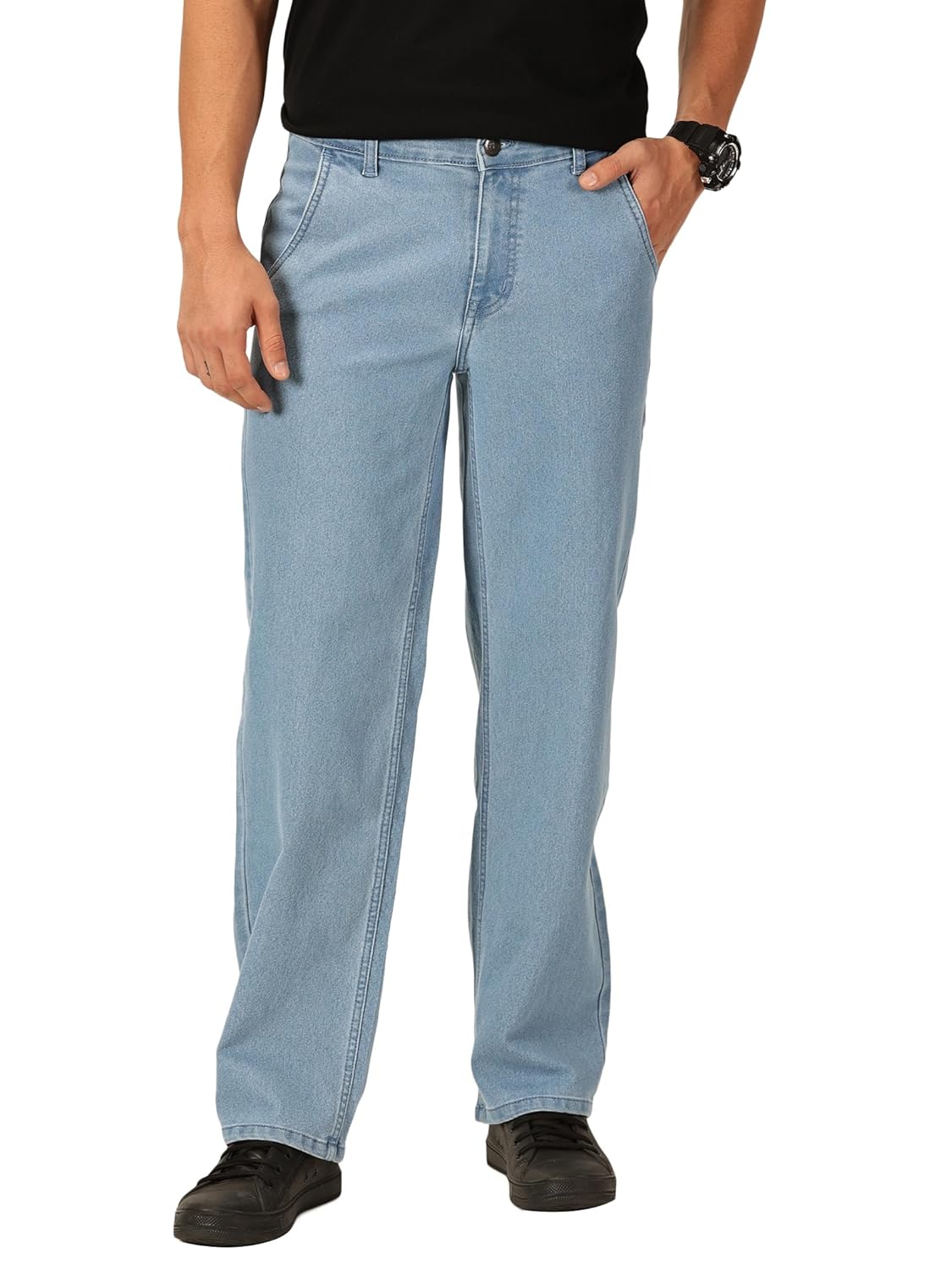 Thomas Scott Men’s Regular Fit Mid Rise Jeans Thomas Scott Men’s Regular Fit Mid Rise Jeans