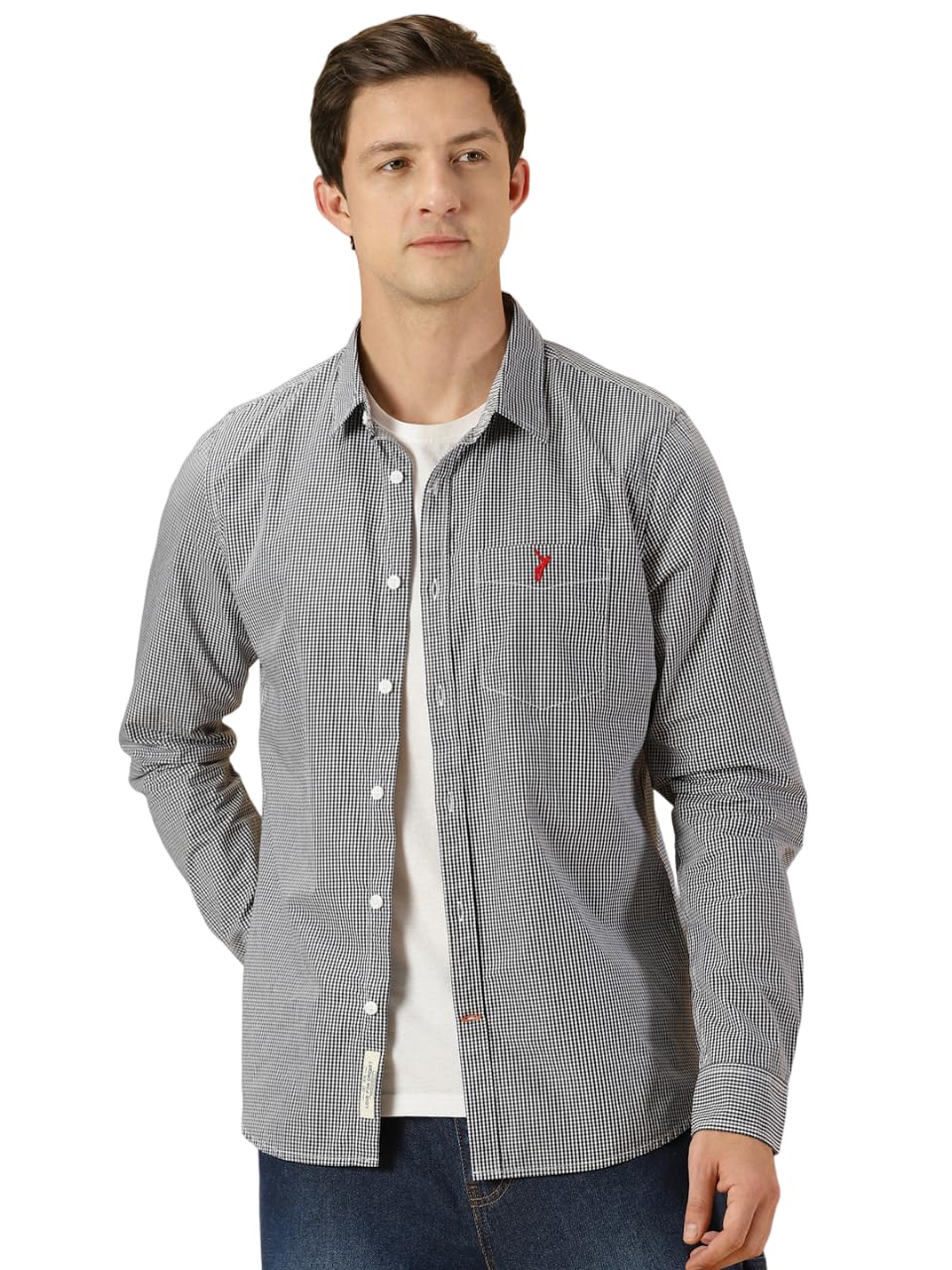 Thomas Scott Men’s | Stripes | Full Sleeve | Regular Fit | 100% Cotton | Spread Collar | Casual Shirt