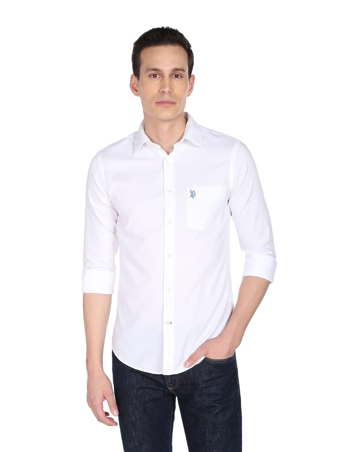 U.S. Polo Assn. Men’s Cotton Regular Fit Shirt U.S. Polo Assn. Men’s Cotton Regular Fit Shirt
