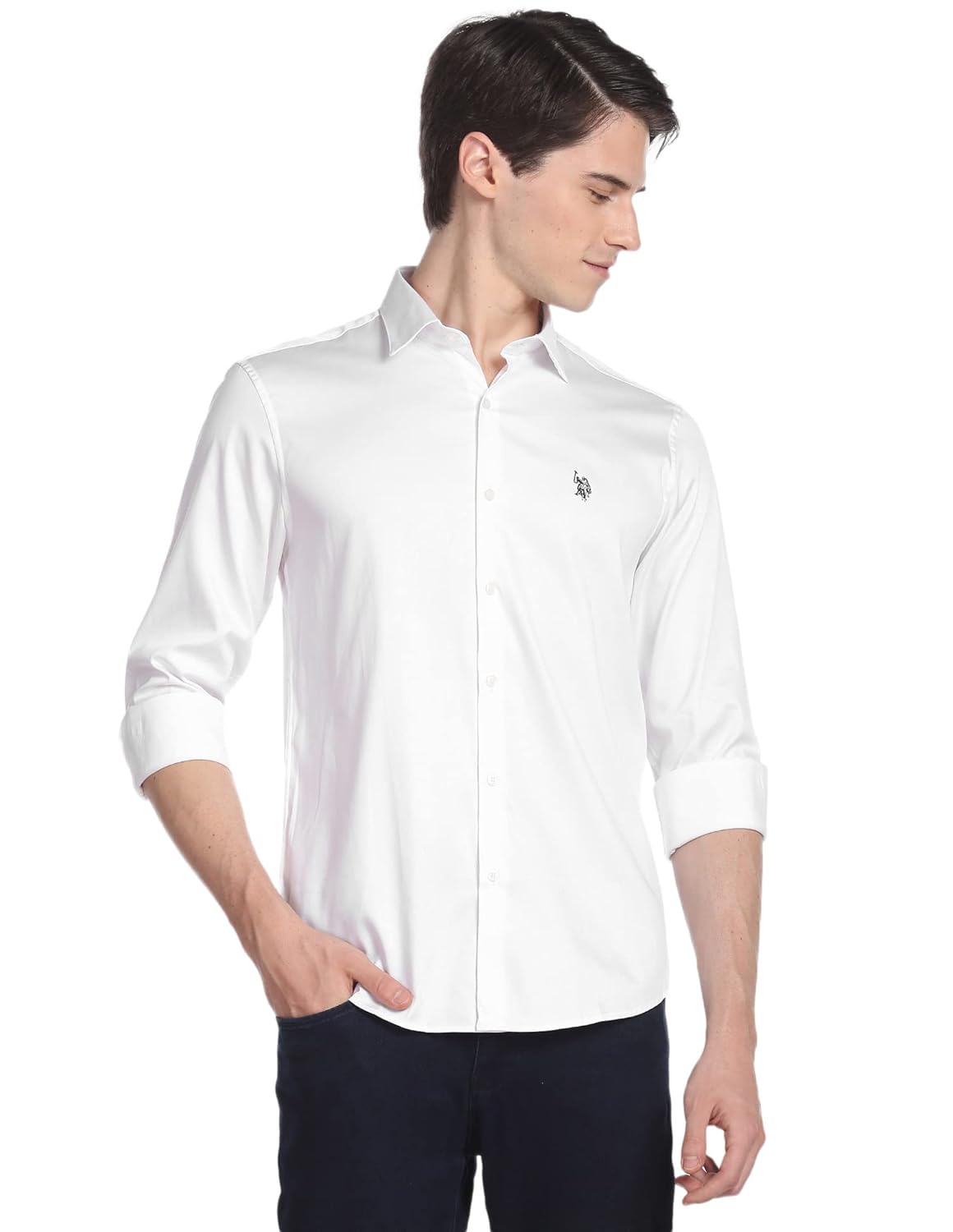 U.S. POLO ASSN. Men’s Cotton Stretch Fit Shirt