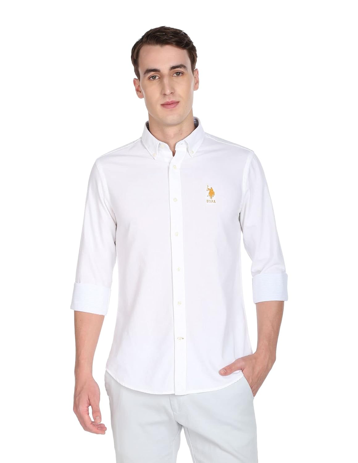 U.S. POLO ASSN. Men’s Cotton Tailored Fit Shirt