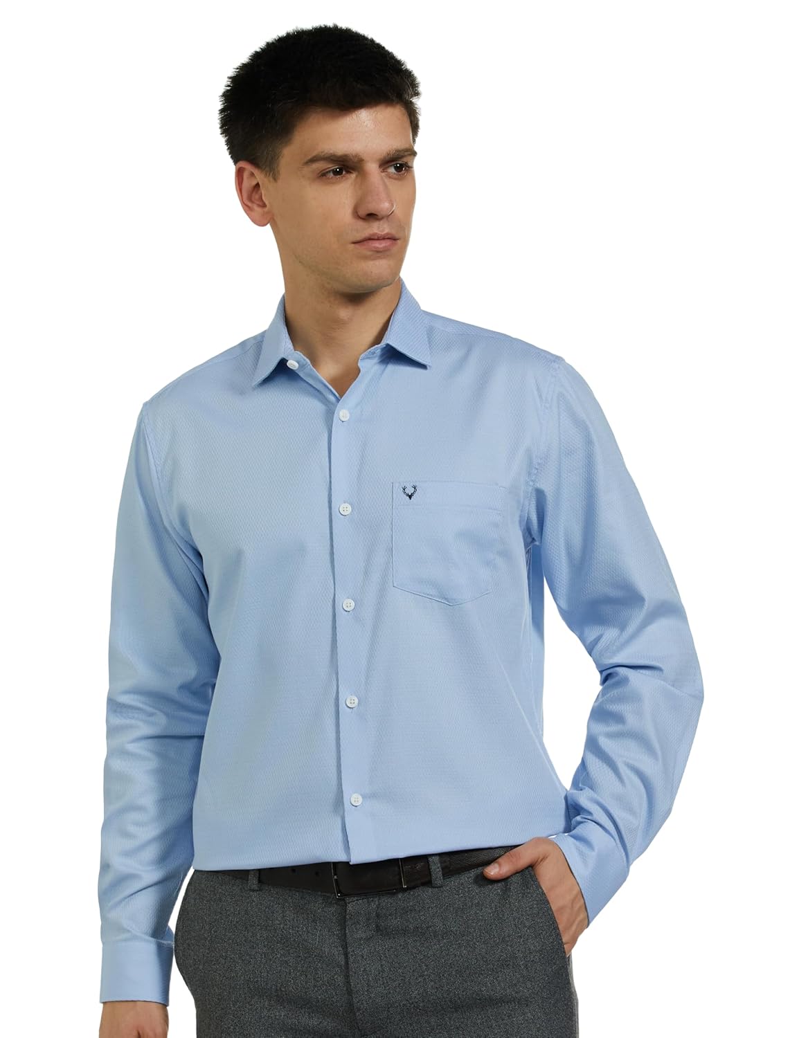 Van Hesuen Men’s Slim Fit Durapress Superior Cotton Textured Shirt Van Hesuen Men’s Slim Fit Durapress Superior Cotton Textured Shirt