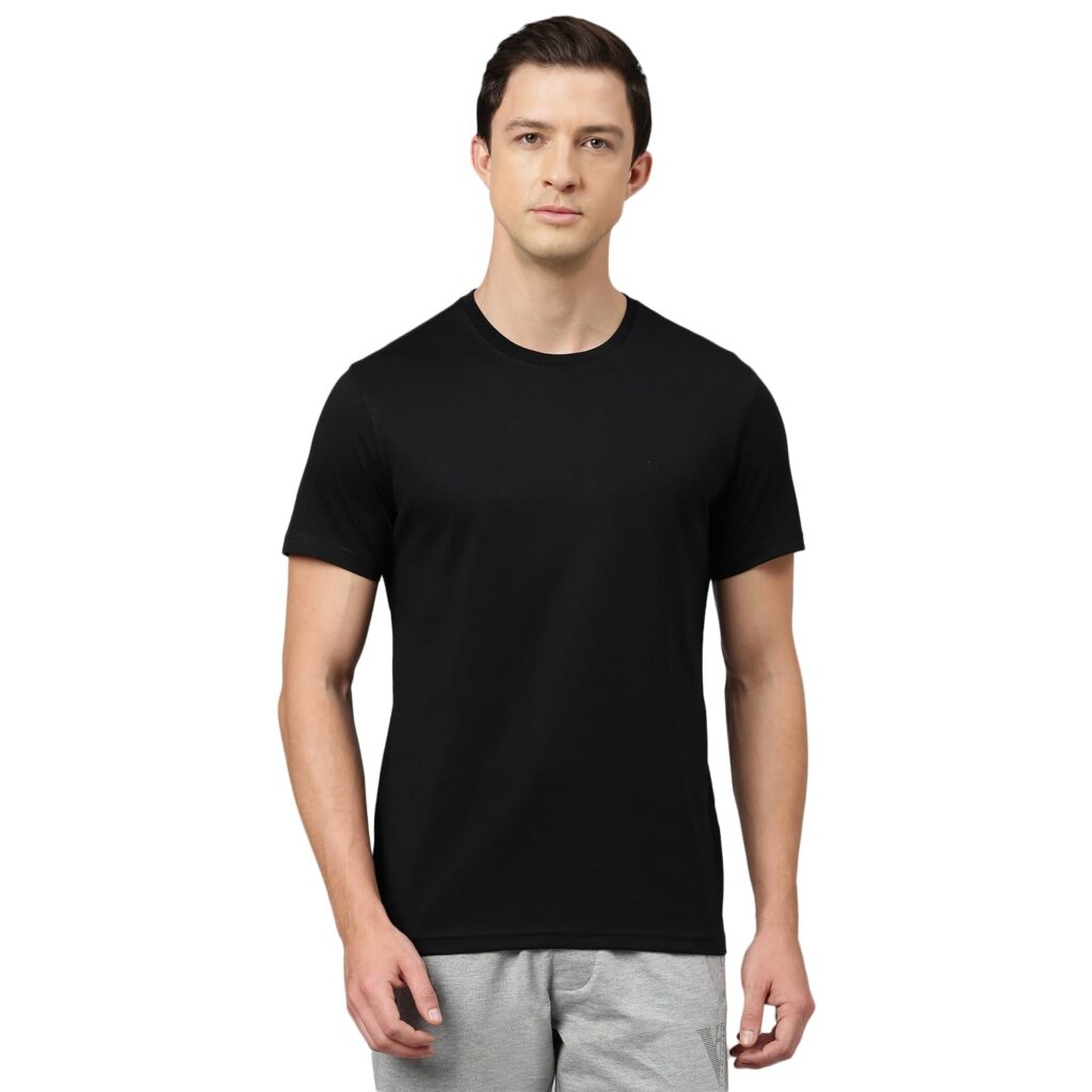 Van Heusen Men’s Cotton Regular Fit T-Shirt