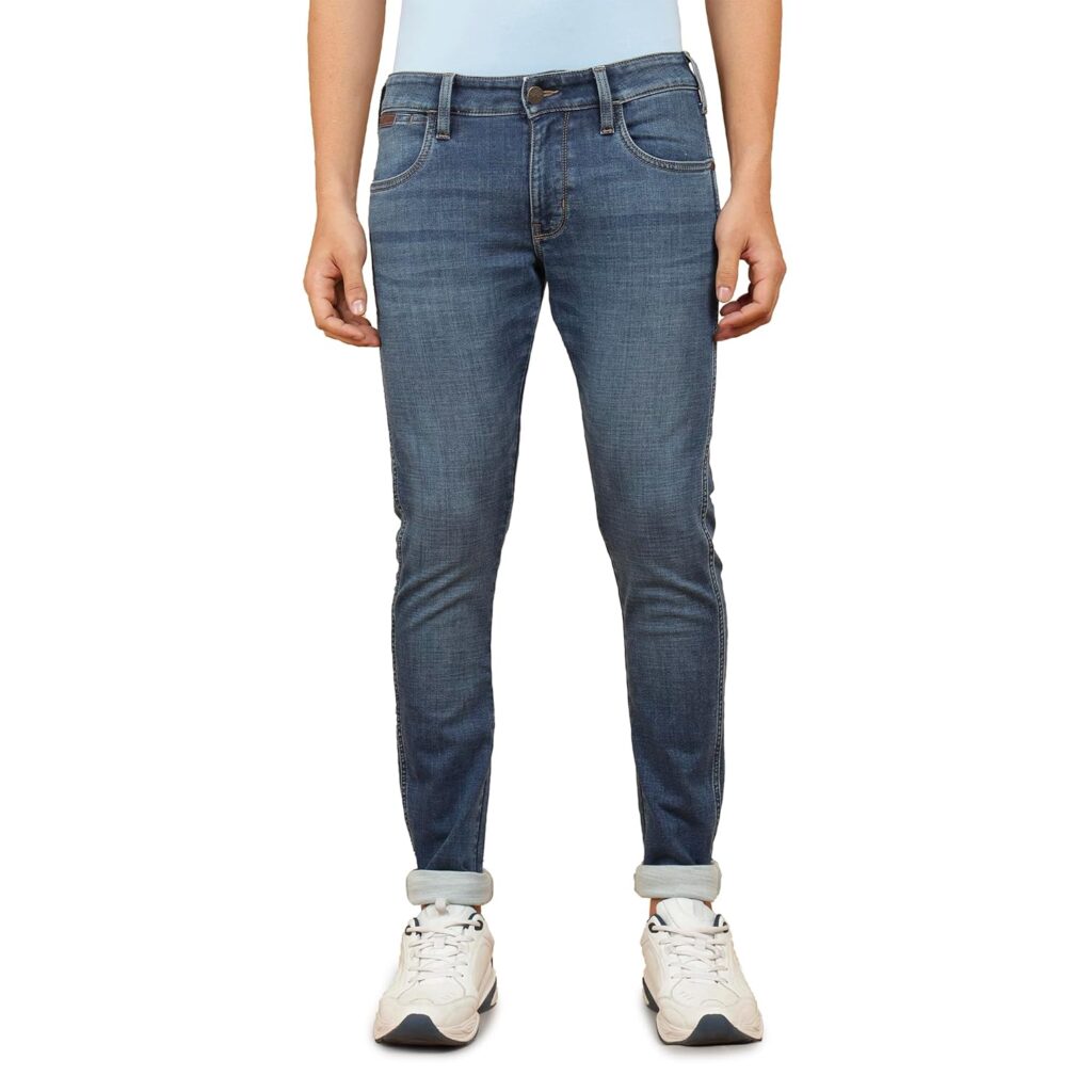Wrangler Men’s Vegas Skinny Fit Low-Rise Jeans Wrangler Men’s Vegas Skinny Fit Low-Rise Jeans