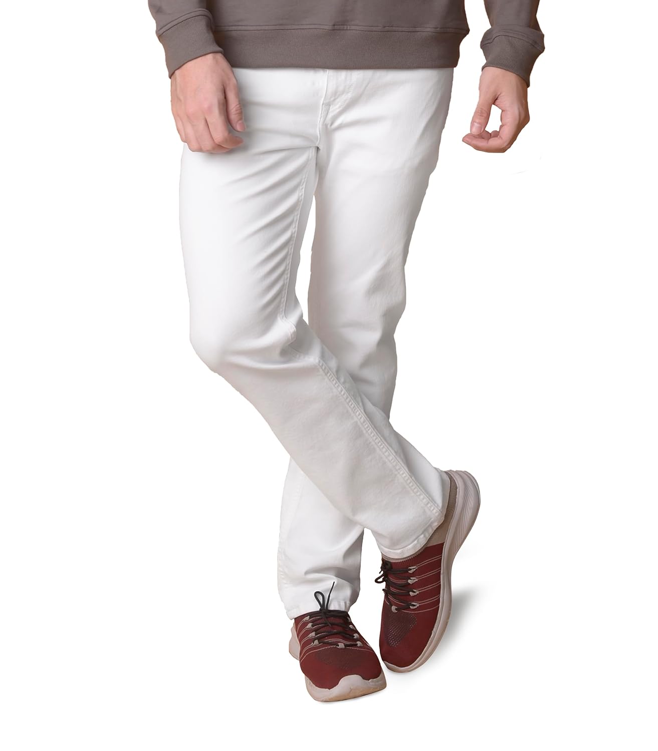 i’sol Men’s Premium Straight Fit Stretchable Jeans | Denim Pant | Cotton Stretch | Office or Party | Jeans for Men | Men Jeans