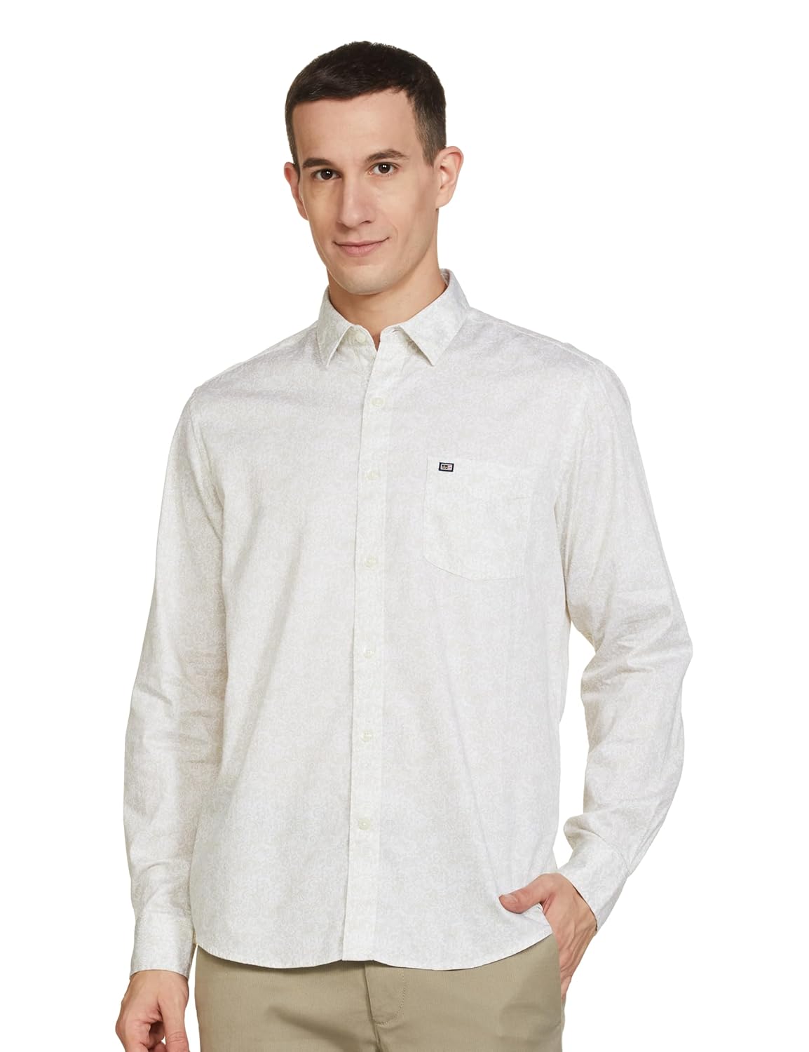 Arrow Men’s Cotton Printed Slim Fit Shirt Arrow Men’s Cotton Printed Slim Fit Shirt