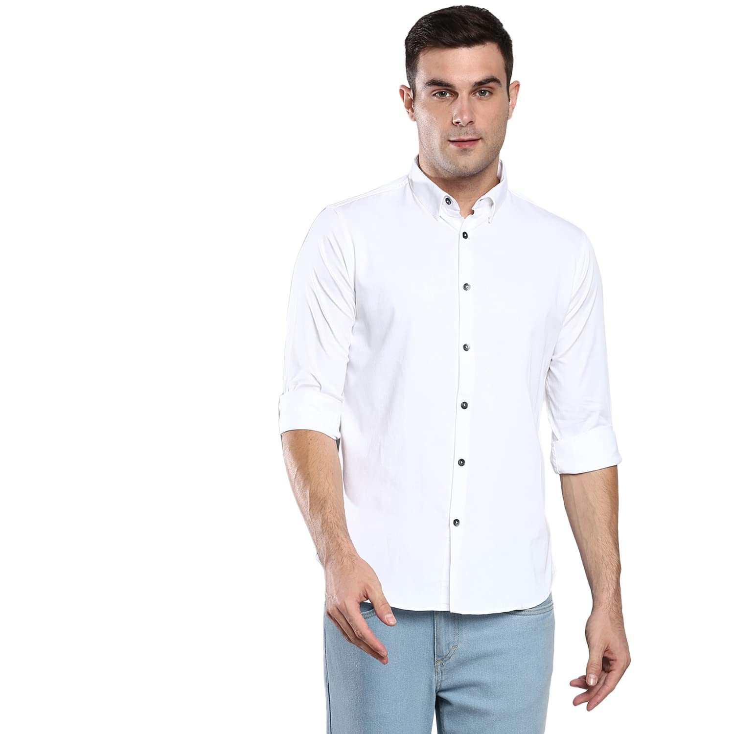 Dennis Lingo Men’s Cotton Slim Fit Shirt