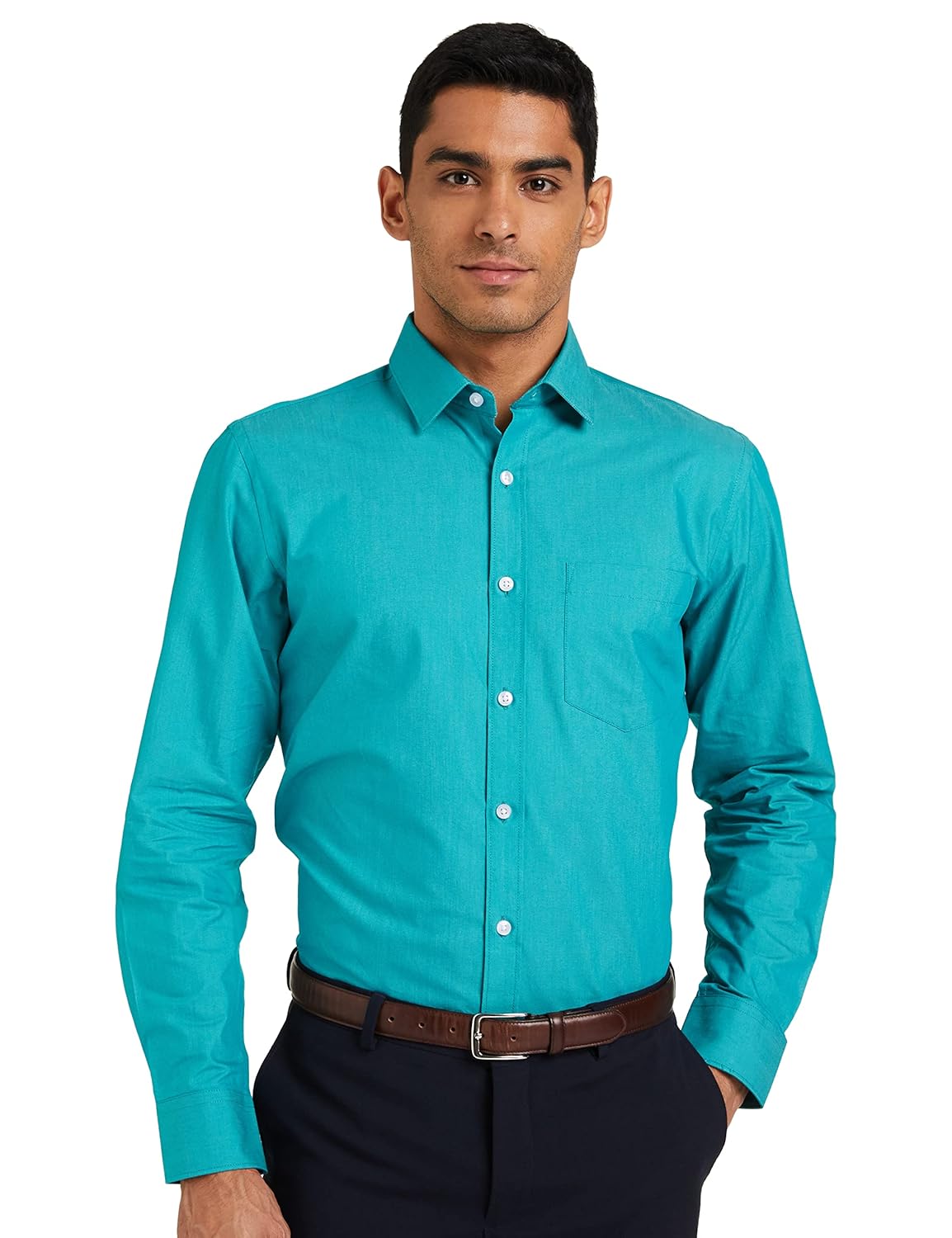 Amazon Brand – Symbol Men’s Cotton Slim Fit Shirt