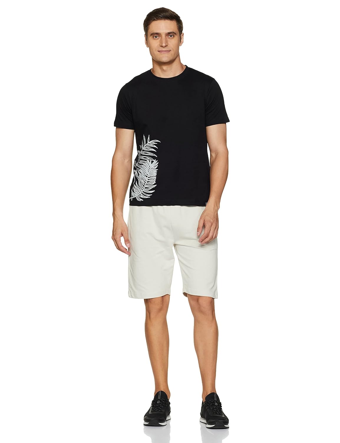 Amazon Brand – House & Shields Men’s Solid Regular Fit T-Shirt