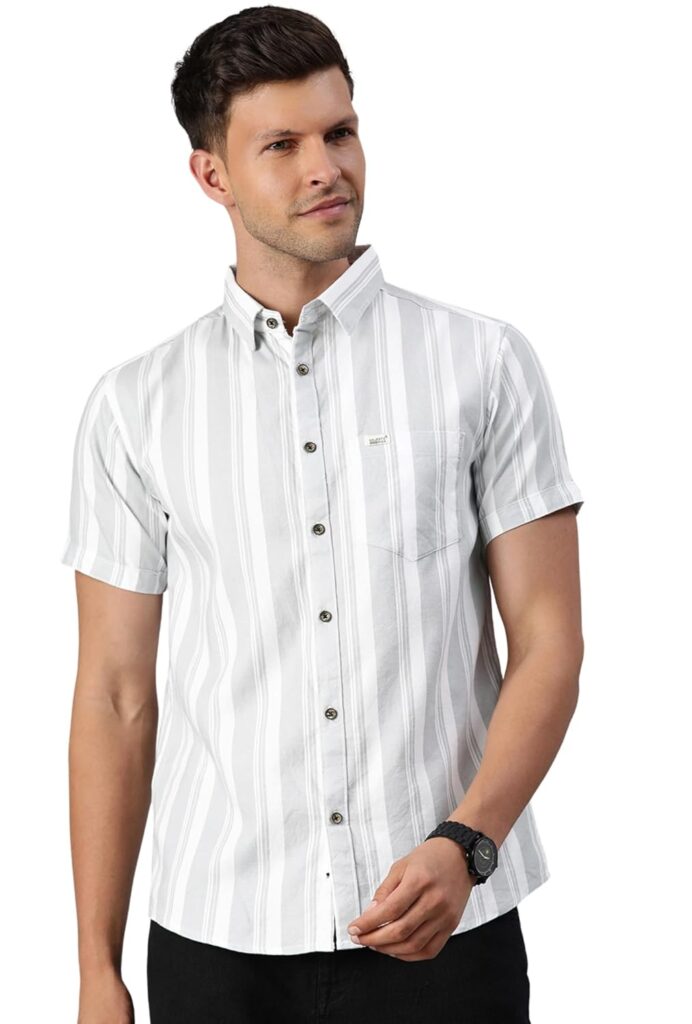 Majestic Man Men’s Cotton Slim Fit Shirt