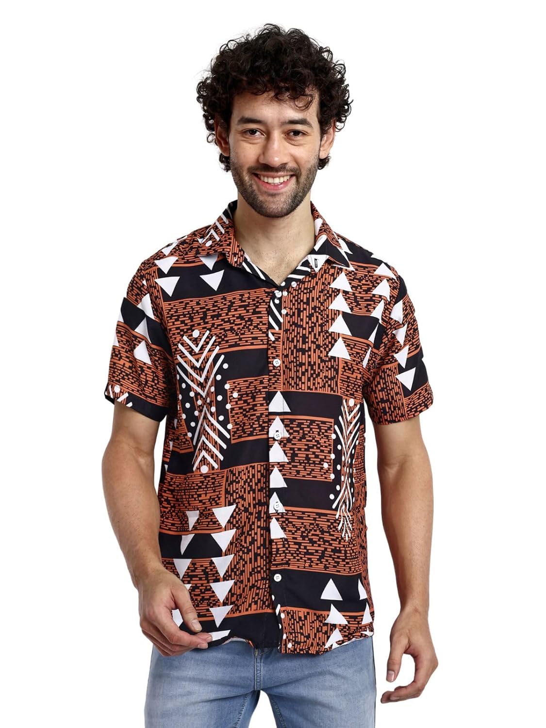 GRECIILOOKS Shirt for Men | Mens Casual Shirt | Men Stylish Shirt | Men Printed Shirt | Men’s Regular Fit | Men Formal Shirt | Half Sleeve Shirt GRECIILOOKS Shirt for Men | Mens Casual Shirt | Men Stylish Shirt | Men Printed Shirt | Men’s Regular Fit | Men Formal Shirt | Half Sleeve Shirt