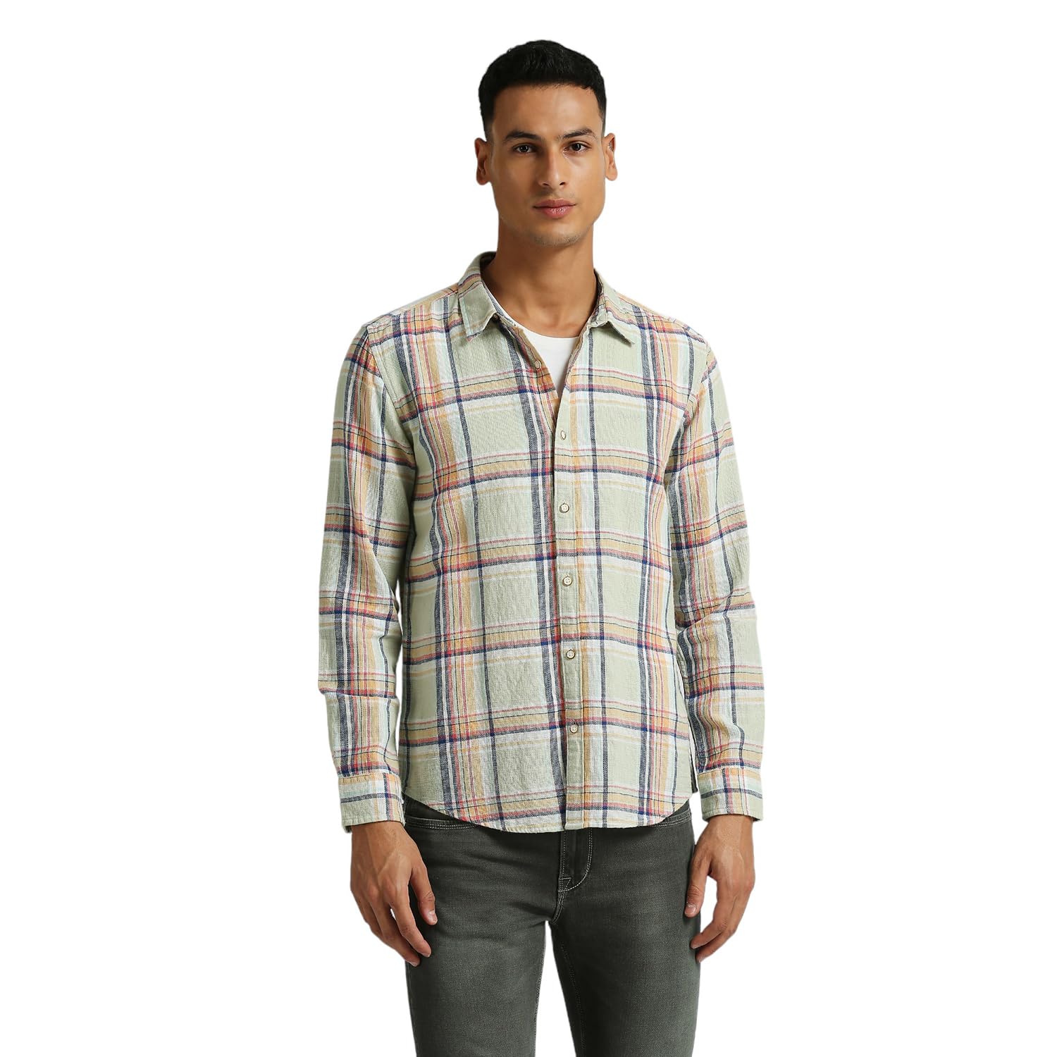 Pepe Jeans Men’s Cotton Regular Fit Shirt