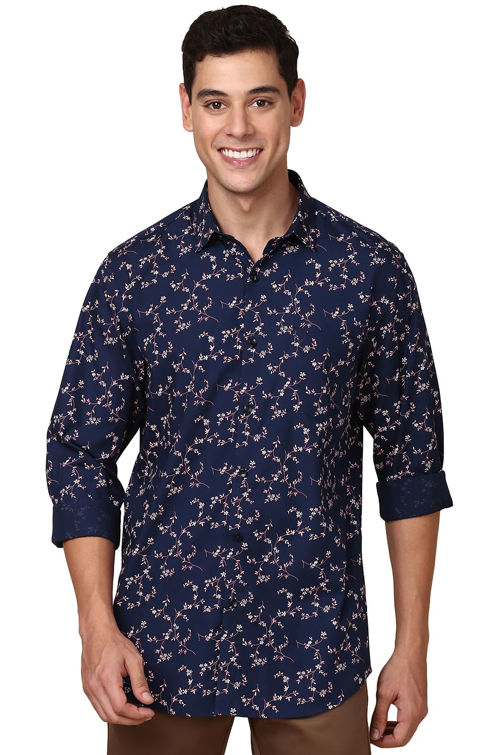 Allen Solly Men’s 100% Cotton Slim Fit Shirt