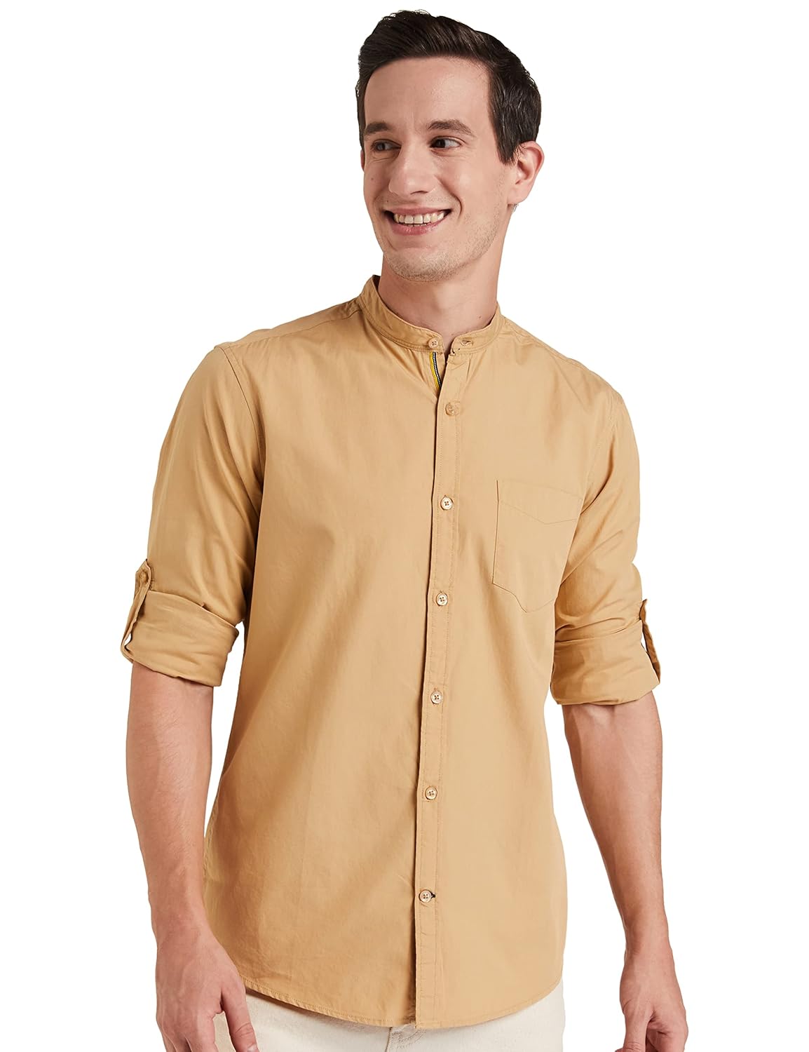Amazon Brand – House & Shields Men’s Regular Fit Casual Shirt