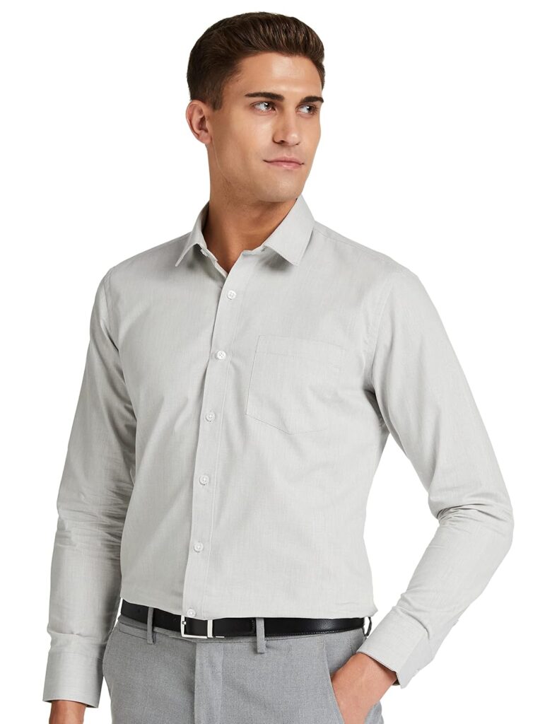 Amazon Brand – Symbol Men Slim Fit Formal Shirt
