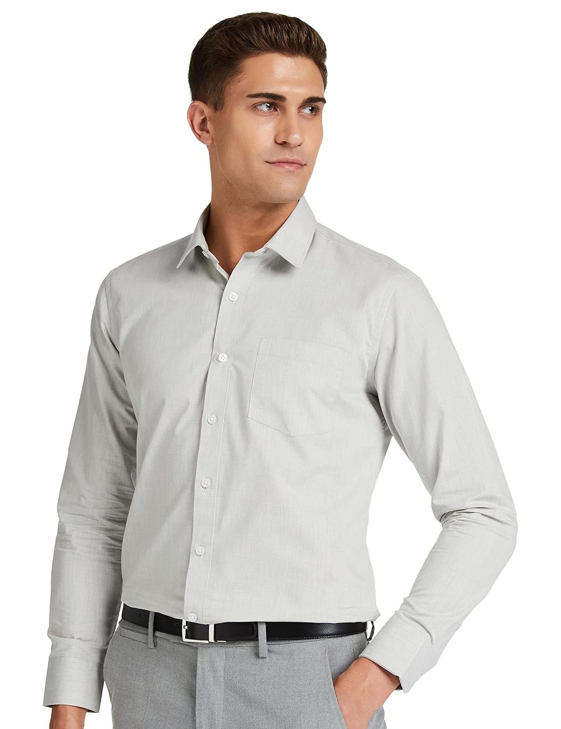 Amazon Brand – Symbol Men Slim Fit Formal Shirt